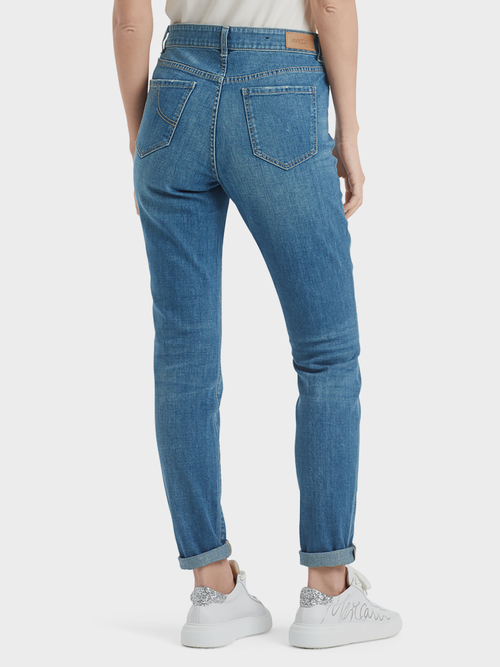 Jeans mit Destroyed-Detail