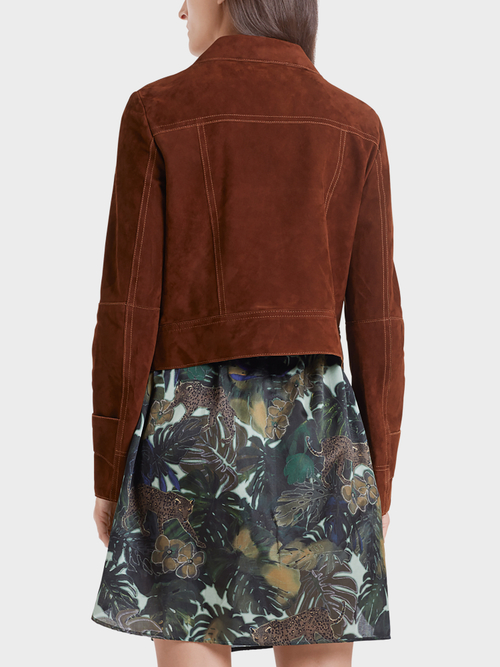 Edle Velourslederjacke