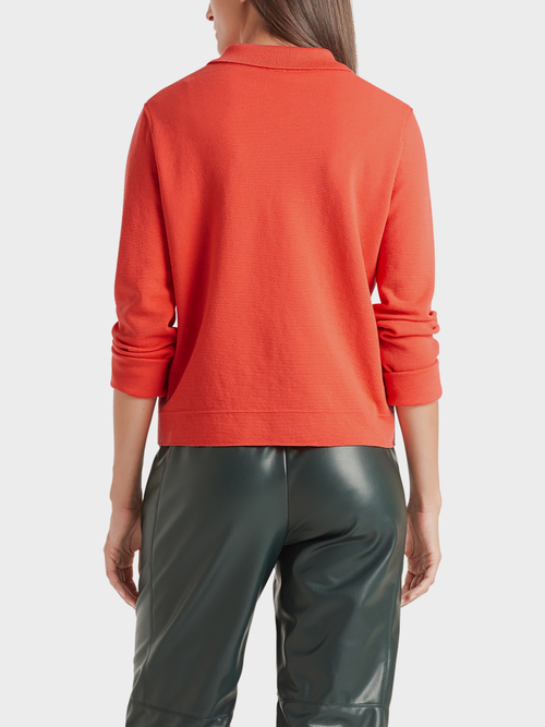 Shirt-style jacket “Knitted in Germany”