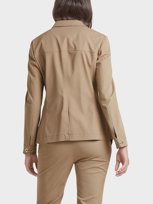 Safariblazer mit Streifenfutter