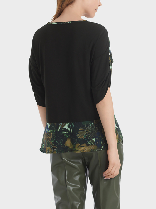 Blusenshirt mit Seide