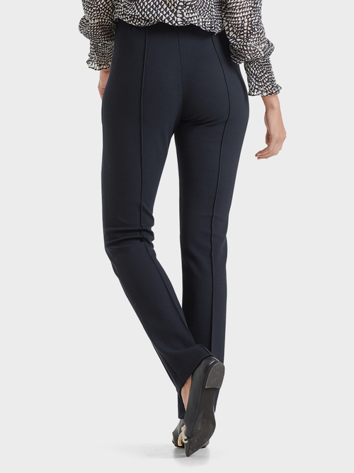 Pantalon en jersey structuré
