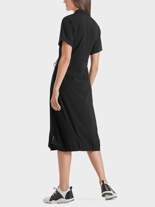 Dress in techno stretch jersey