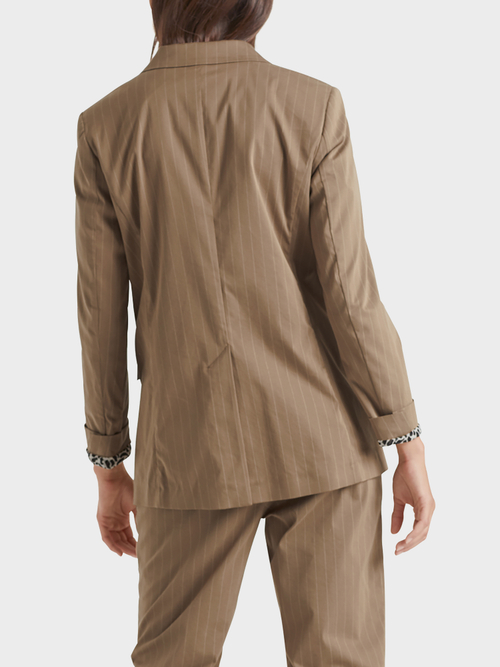 Blazer mit Nadelstreifen