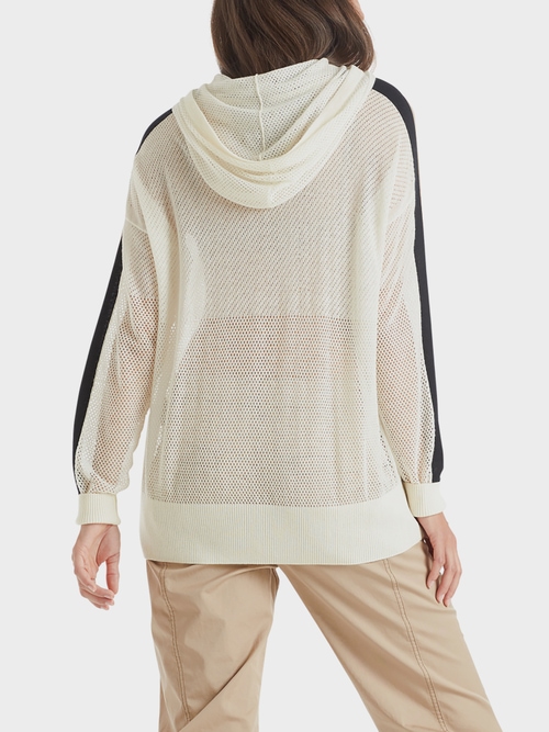 Ajourpullover mit Kaschmiranteil