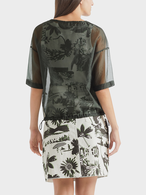 Shirt aus Organza