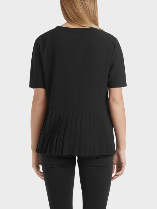 Blusenshirt mit Plissees
