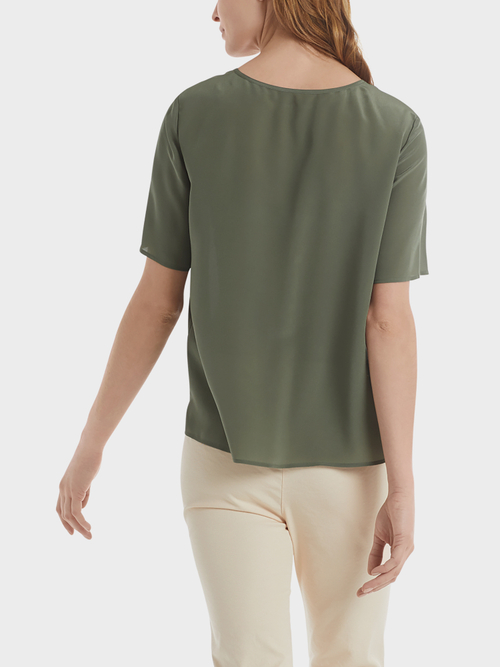 Luxuriöse Seidenbluse