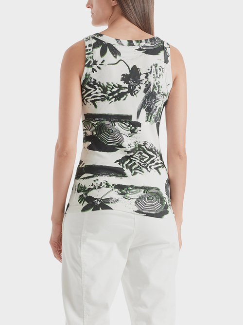 Top mit "Bahamas"-Print