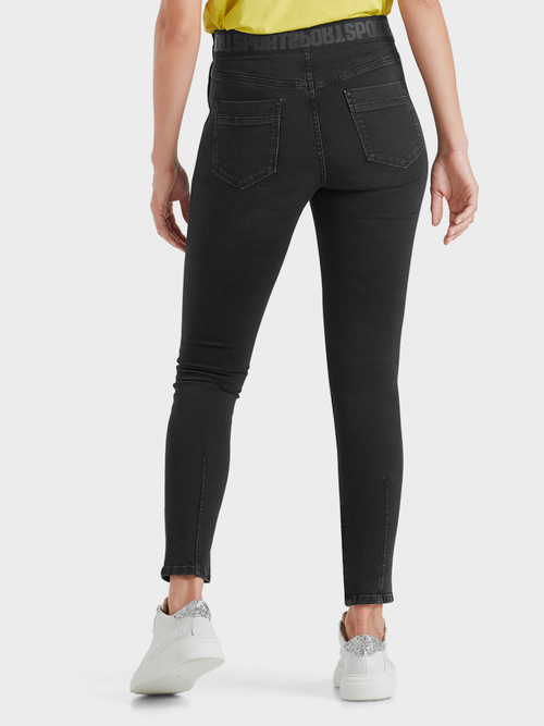 Jeans mit Glitzer-Detail