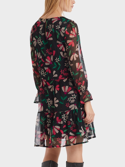 Feminines Kleid mit Blumenprint