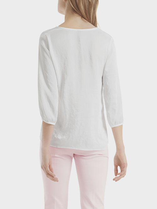 Vloeiende blouse van licht microfiber