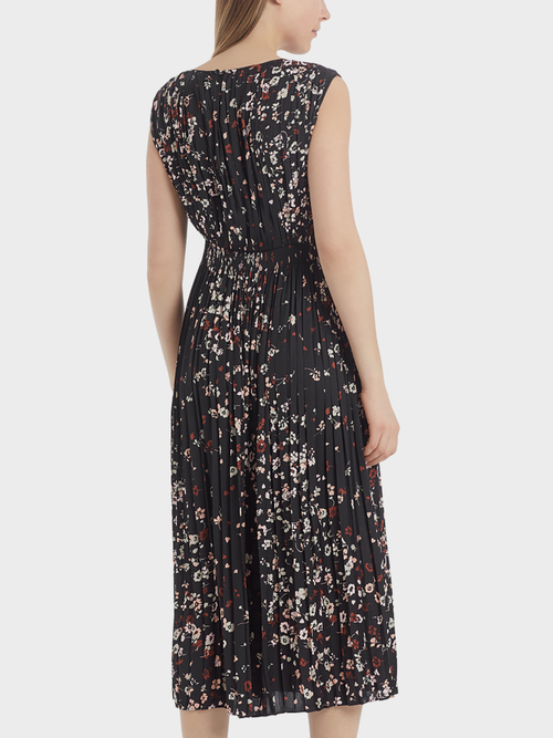 Floral pleated dress