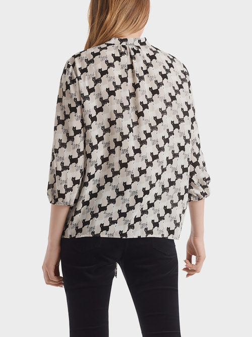 Blusenshirt mit Animal-Print