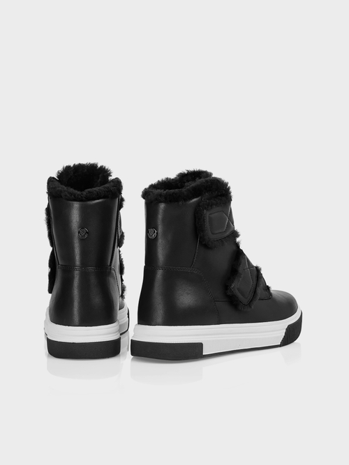 Gefütterte Sneaker-Booties