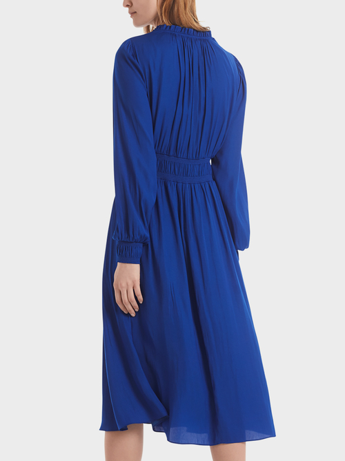 Maxi dress with smocked details
