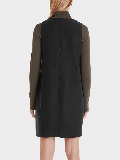 Flanellen jurk 'Knitted in Germany'