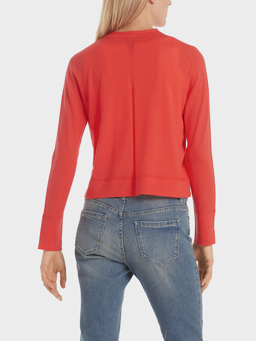 Feinstrickjacke aus Wolle