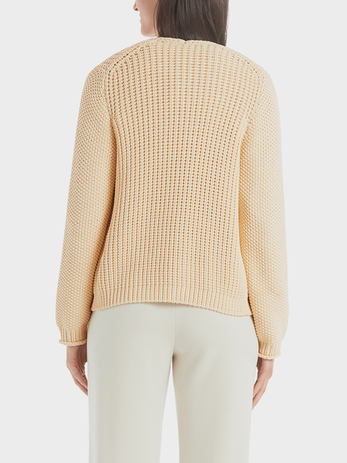 Chunky knit jacket “Knitted in Germany”
