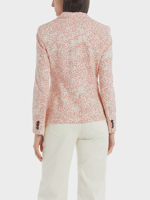 Blazer van scuba-jersey