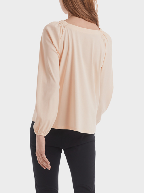 Jerseyshirt mit Carmen-Ausschnitt