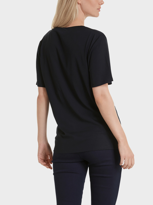 Logo T-shirt with glitter print