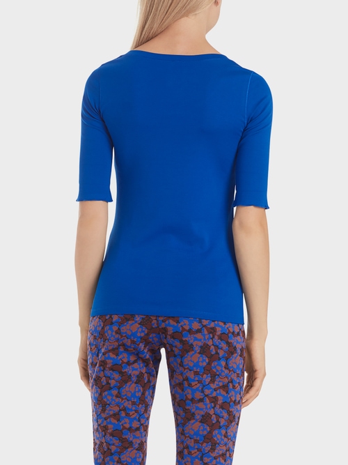 Basic top in cotton jersey