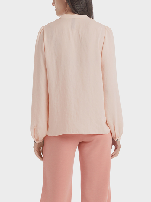 Blouse with feminine details