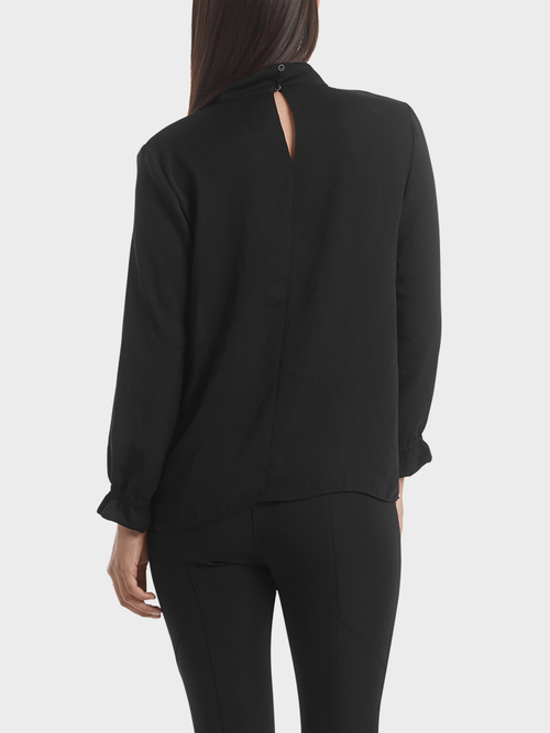 Blouseshirt met bijzondere kraag