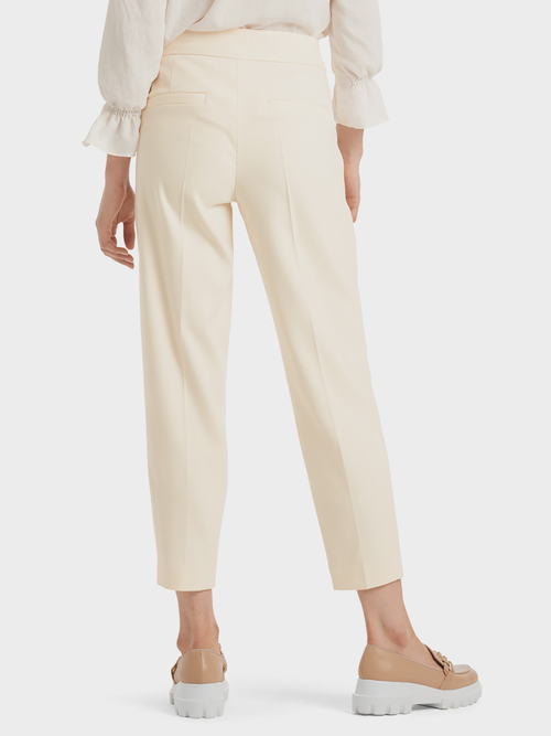 Taps toelopende, geweven pantalon