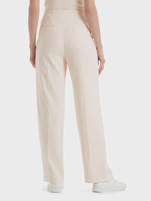 Wijde pantalon met hoge tailleband