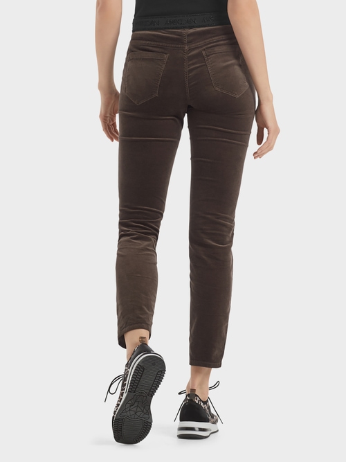 Stretchige Samtjeans