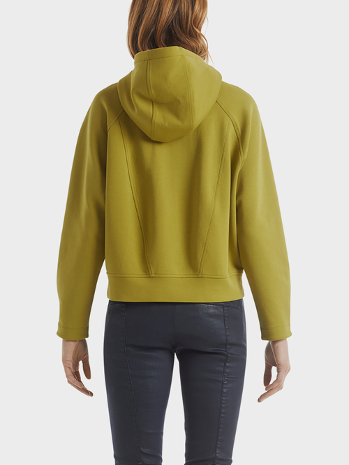 Kapuzenjacke aus Baumwollstretch