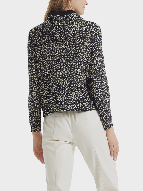 Jacket with icon leopard print