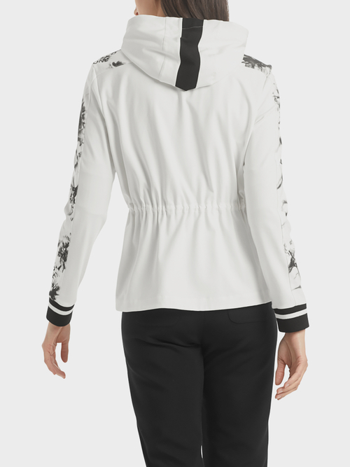 Stretchige Kapuzenjacke