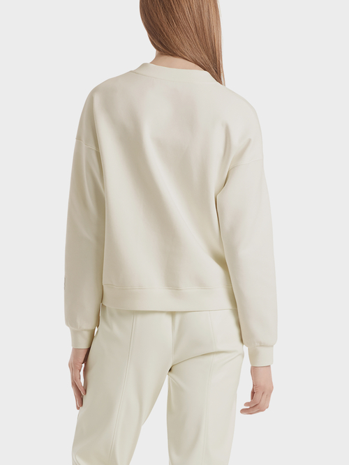 Sweatshirt aus Materialmix