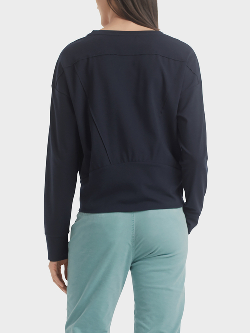 Sweatshirt mit Reißverschluss-Detail