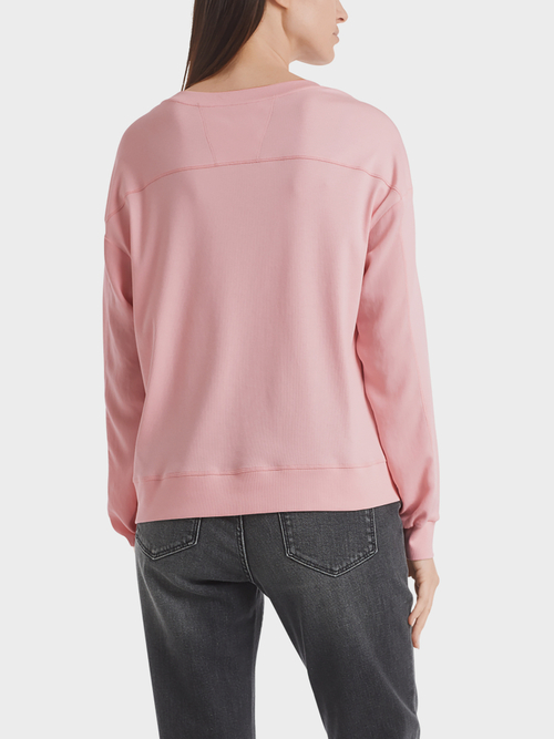 Blusenshirt aus Materialmix