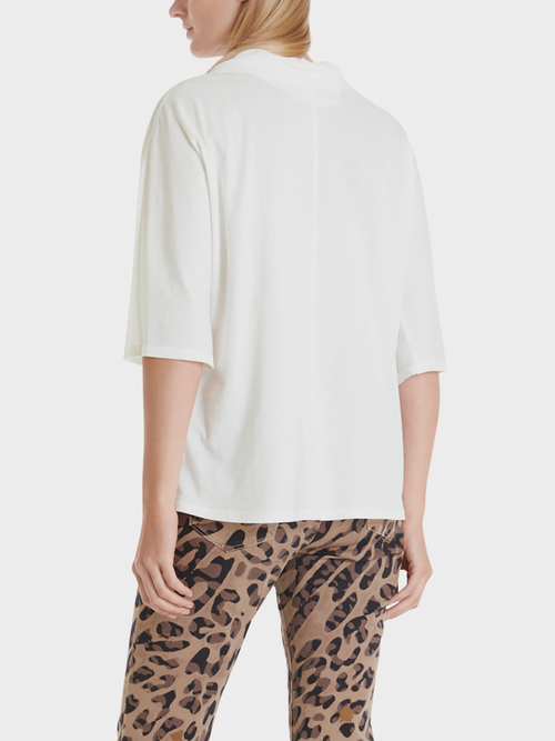 Blouseshirt met zijde