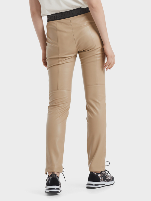 Pantalon en similicuir nappa