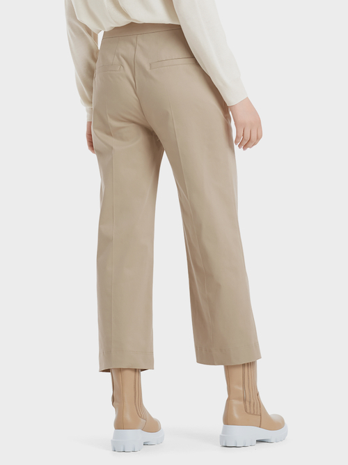 Pants with wide legs