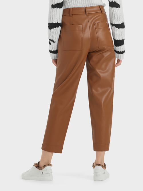 Pantalon en similicuir nappa