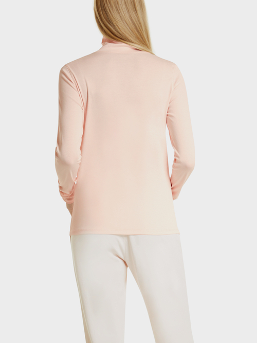 Shirt mit hohem Kragen