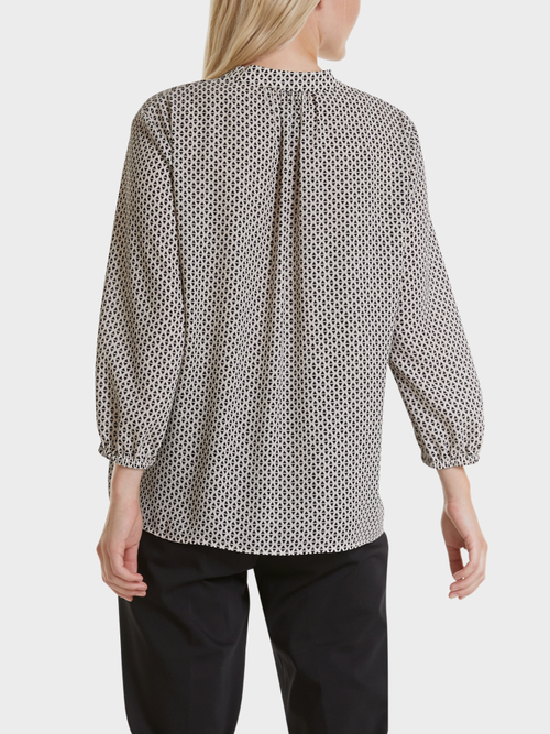 Bluse mit Graphic-Muster