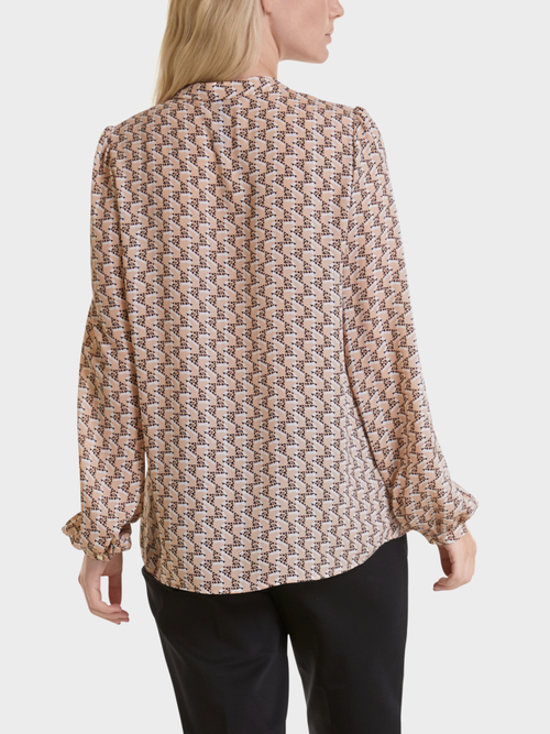 Bluse mit Leopardenmuster