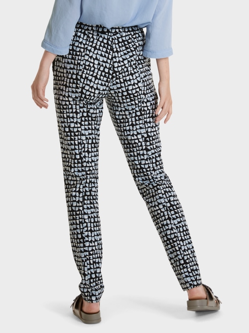 High-Waist-Hose aus Jersey