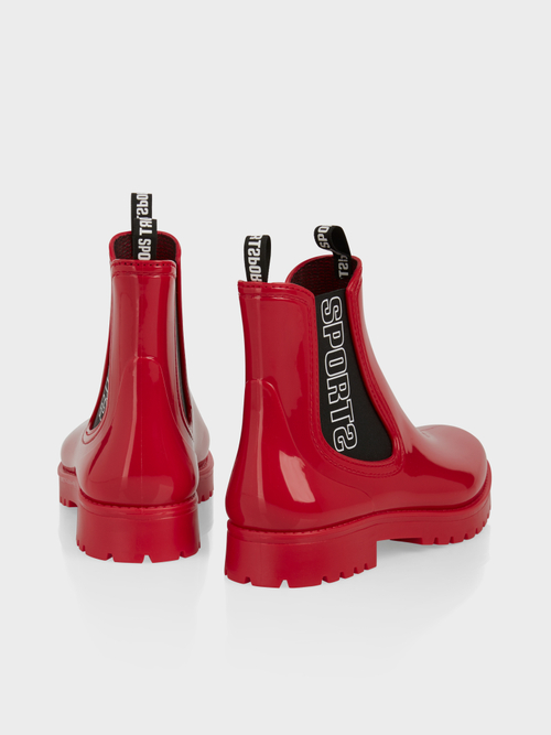 Logo-Gummistiefel im Chelsea-Style