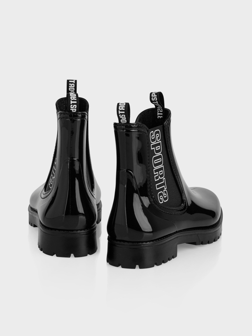 Logo-Gummistiefel im Chelsea-Style