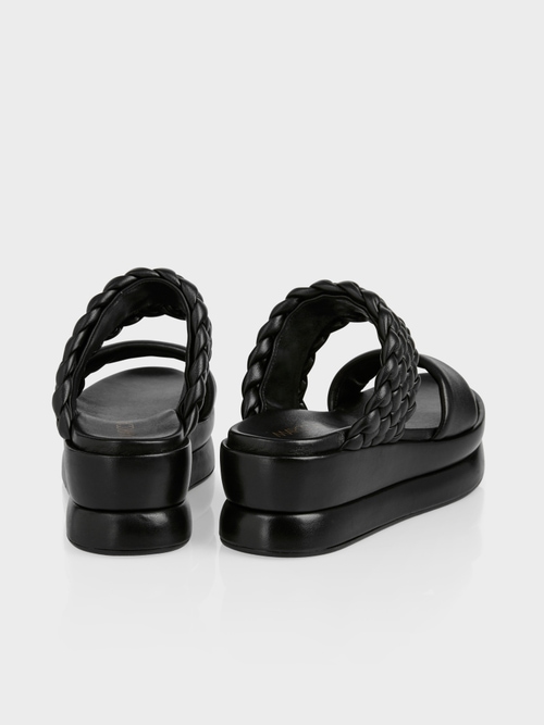 Keilsandalen mit Flechtriemen