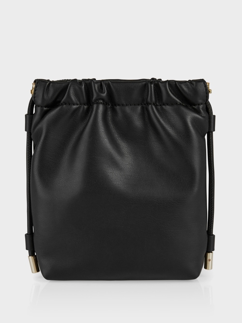 Mini bag in faux nappa